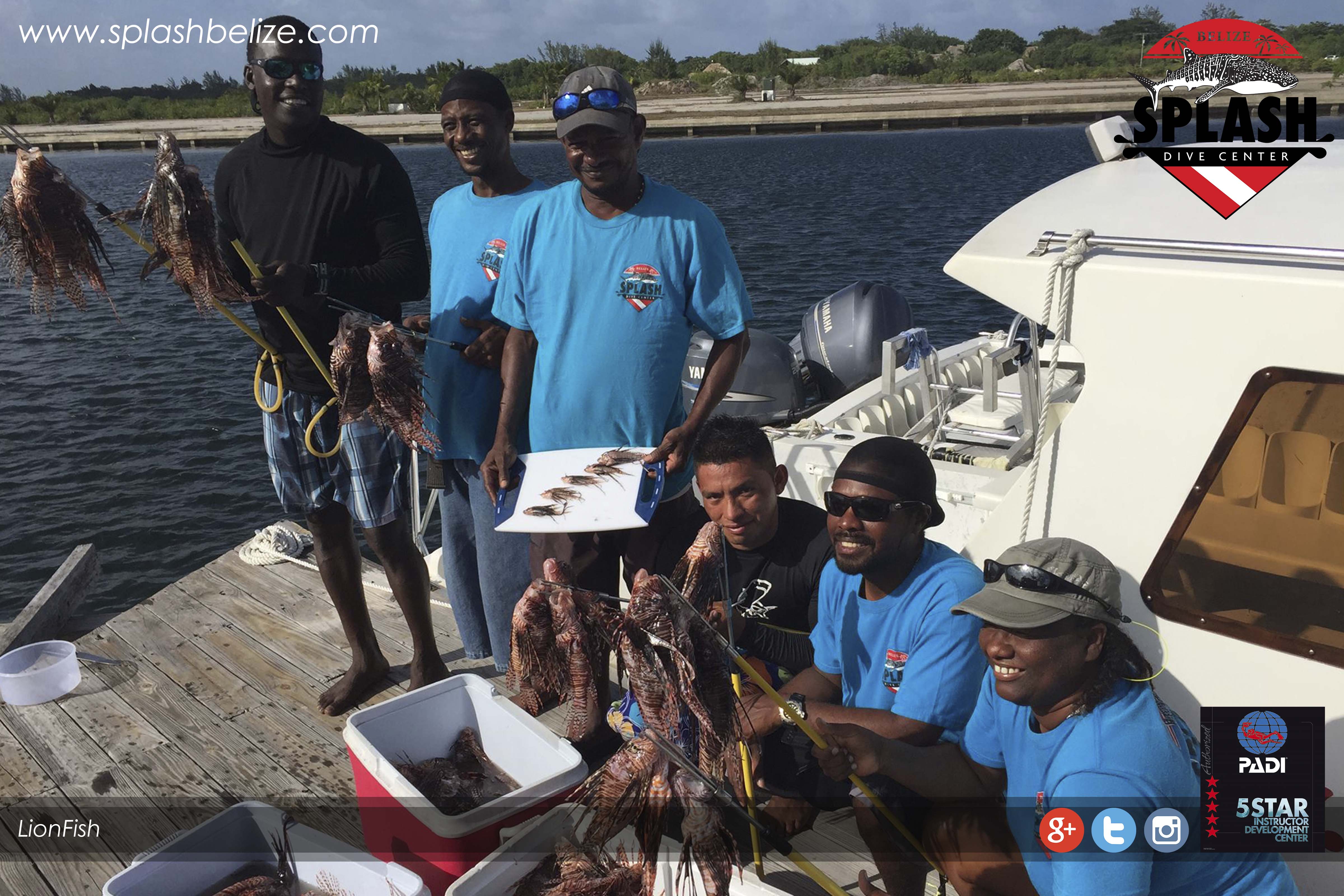 Protecting the Belize Barrier Reef Lionfish Safaris Belize Scuba